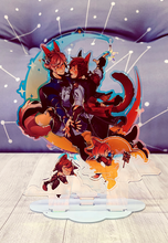 Load image into Gallery viewer, FFXIV - Dream a Little Dream Rainbow Acrylic Standee