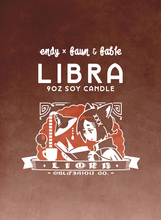 Load image into Gallery viewer, Promotional image for LIbra candle.