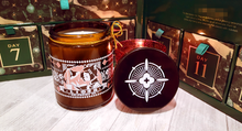 Load image into Gallery viewer, Photo of the Libra candle and its decorative jar.