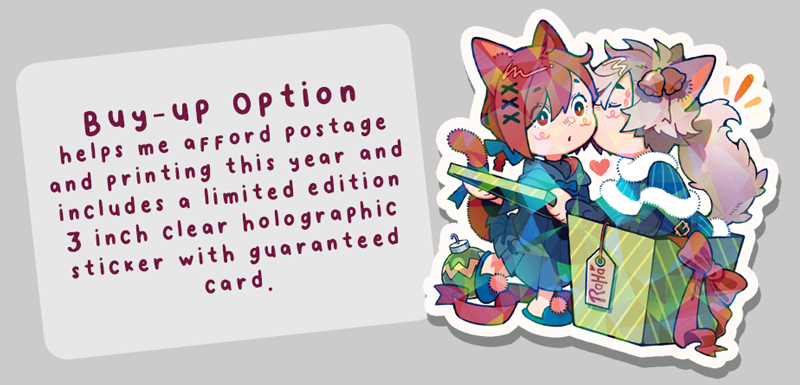 2025 Holiday Card - Buy Up Option