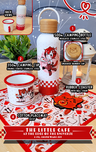Little Café at the End of the Universe - 4pc. Drinkware Set