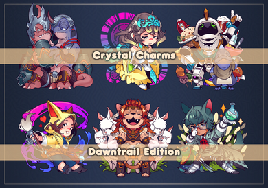 New Dawntrail Edition Crystal Charms