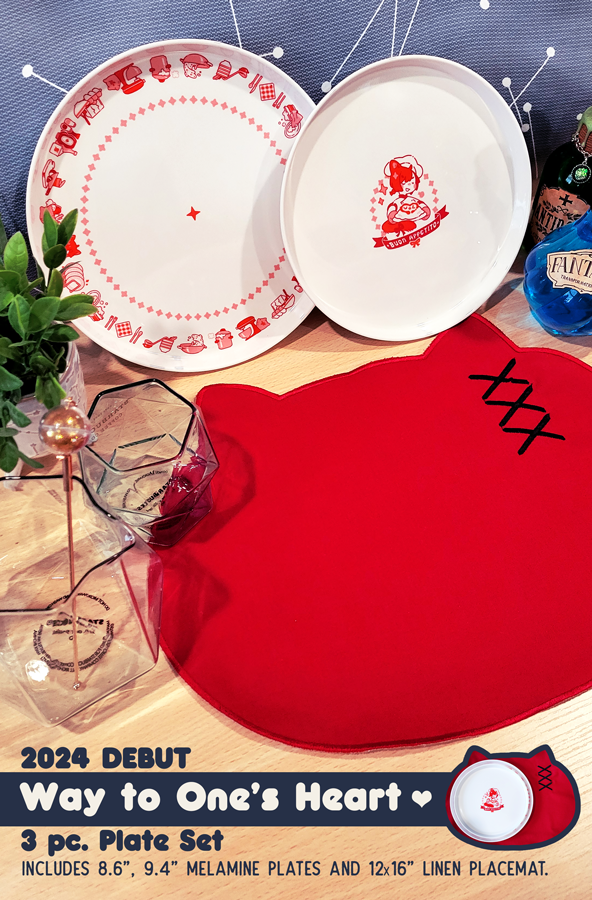 Way to One's Heart - Plateware Set