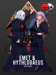 Ancients Standee - Emet & Hythlodaeus